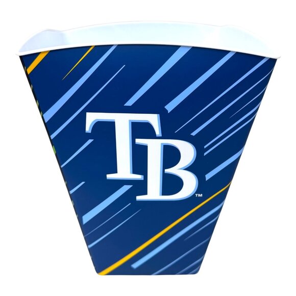 Tampa Bay Devil Rays Pop Corn Bucket Souvenir Throw Back Logo Large MLB 9.5" - Picture 4 of 9